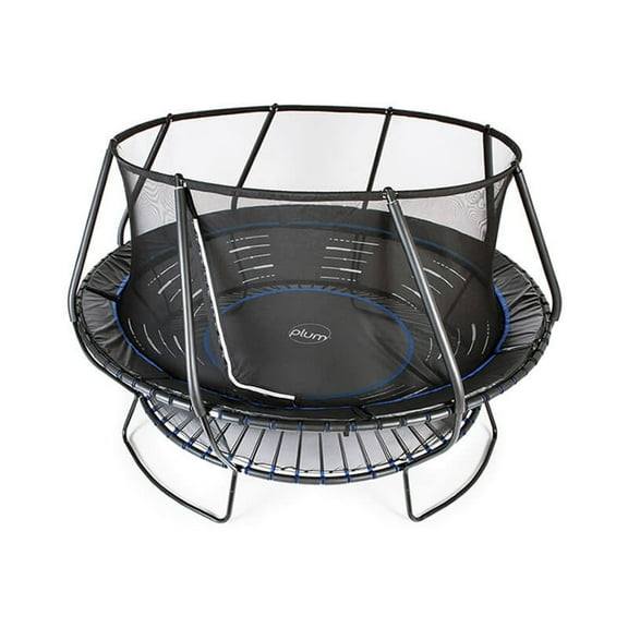 Plum Bowl Curved Design Freebound Extra Large 13.6 Foot Circular Trampoline