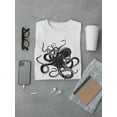 thumbnail image 3 of Octopus Black Silhouette Tee Men's -Image by Shutterstock, 3 of 4