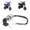 thumbnail image 4 of Motorcycle Electric Bike Ignition Switch Set with 2 Keys Replacement Universal for ATV Mini Moto Dirt, 4 of 5