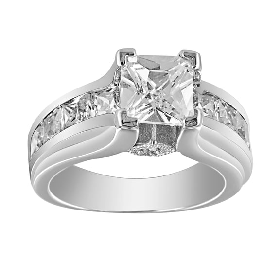 925 Sterling Silver Princess Engagement Rings for Women & Wedding Rings Make Great Gifts for Women