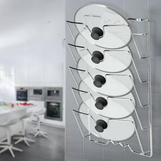 YLSHRF Wall/Door Mounted Kitchen Cabinet Storage Rack Holder for