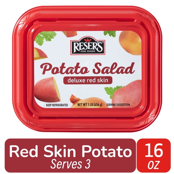 Reser's Fine Foods Deluxe Red Skin Potato Salad, 16 oz Tub (Refrigerated)