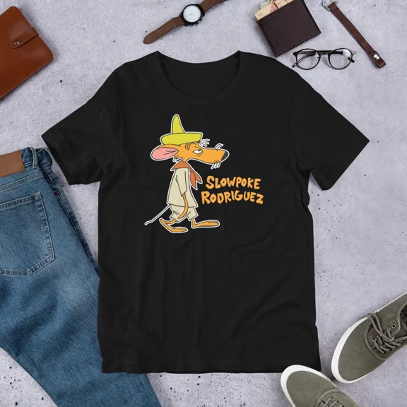 Reprint Rare Slowpoke Rodriguez Looney Character Short-Sleeve Unisex T-Shirt