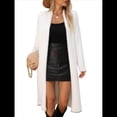 thumbnail image 2 of Suéteres Cárdigan Largos para Mujer, Suéter de Punto de Otoño A , Chaqueta de Larga, Abrigos, Ropa de Invierno un Tamaño, 2 of 10