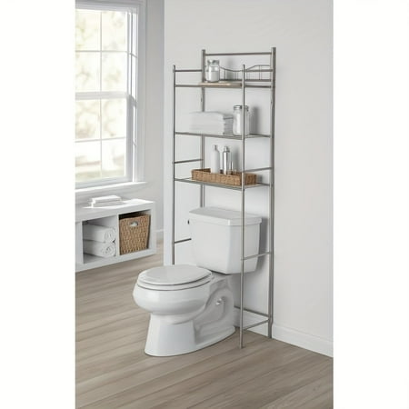 

3-Tier Over Toilet Storage Shelf - Stylish & Durable Space Saver - Perfect for Small Bathrooms - Easy Assembly