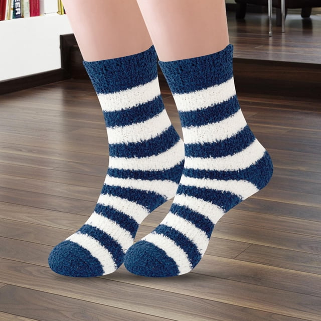 Winter Socks For Men Winter Soft Thermal Warm Boot Cushion Work Socks 5 Pairs