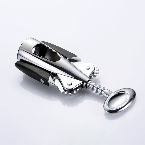 AURARMLET Wine Opener Stainless Steel Corkscrew Bottle Opener 7.4x1.7x0.9in Easy to Use for Home Bar Kitchen