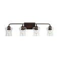 thumbnail image 2 of Capital Lighting 139241-499 Reeves 4 Light 33" Wide Bathroom Vanity Light - Nickel, 2 of 7