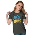 thumbnail image 3 of Made In The Nineties Throwback 90s Womens Slim Fit Graphic Tee Brisco Brands S, 3 of 4