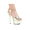 Gold, variant on Women's 6" Pointed Chrome Stiletto Sandal.
