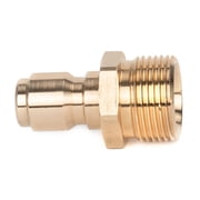 Yammee High Pressure Washer M22 Adapter Quick Connector Quick Release Fitting Power Washer Fast Connection Quick Coupler 1 Pair