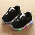 thumbnail image 3 of GYRATEDREAM Toddler Boys Girls Light Up Shoes LED Flashing Lightweight Mesh Breathable Running Sneakers for Little Kid 1-6 Years, 3 of 5