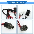 thumbnail image 4 of Sensor de interruptor de presión de A/C Unique Bargains para BMW 525I 2.5L 1989-1995 No.64531390070 Metal 1 Pc, 4 of 5