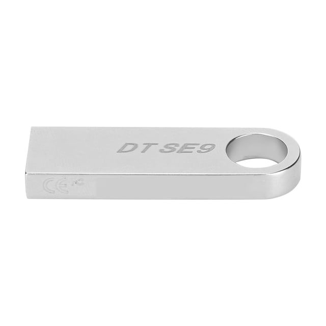 Unidad flash de metal portátil descubierta 2.0 memoria USB para almacenamiento de información transmisión de datos 16 GB