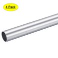 thumbnail image 1 of Uxcell Tubos de metal de aluminio 6063, tuberías rectas sin costuras, 28mm x 25mm x 200mm, 1 of 6