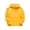 Yellow, variant on BOBOGOJP Kids Cotton Hoodies Toddler Fall Pullover Hooded Medium Weight Sweatshirts with Pocket for Boys and Girls (Green, 5-6 Years)