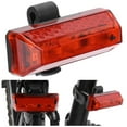 thumbnail image 1 of Cycling Reflective Warning Lamp, No Electricity Needed Bike Taillight Easy To Install USB Charging Bicycle Taillight, LED Cycling Taillight for Outdoor Riding Red Light Red, 1 of 8
