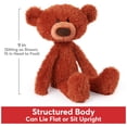 thumbnail image 4 of Palillo de peluche GUND con forma de palillo de calabaza y osito de peluche de 15 pulgadas, 4 of 8