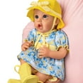 thumbnail image 5 of The Ashton-Drake Galleries Singing in The Rain So Truly Real® Interactive Lifelike Baby Girl Doll That Babbles with Custom 4-Piece Rain Themed Ensemble Complete with Rain Boots and A Bucket Hat 21"-in, 5 of 10