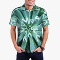 thumbnail image 1 of Fotbe Teal Cactus Camiseta Polo de Golf para Hombre con Estampado – Camisa Deportiva Transpirable con Cuello Abotonado-3X-Large, 1 of 6