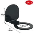 thumbnail image 4 of Yuarrent 2 uds. De bastidores de softbol, ​​colores surtidos portátiles, soporte estable para pelotas de Golf, equipo deportivo multifunción para Golf Negro Yuarrent OD020281-01B, 4 of 6