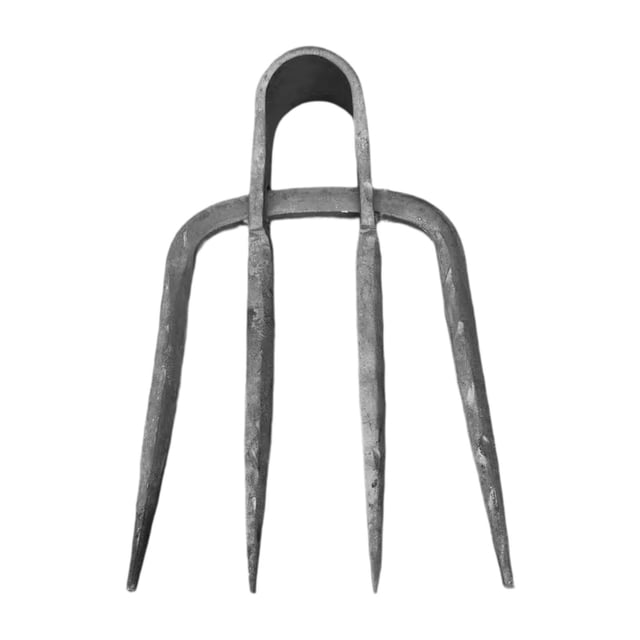 Garden Rake Pitchforks Reemplazo de la herramienta manual para el trabajo Herramientas agrícolas Ratio de eliminación de desmallamiento para aflojar Estilo a