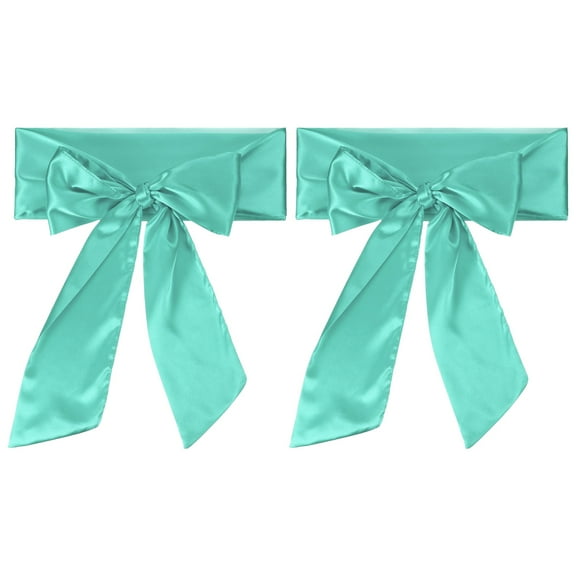 Uxcell Satin Sash Belt, Wedding Party Bridal Blank Satin Waist Belts Prom Accessory, Dark Blue