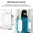 thumbnail image 4 of Zigbee Sensor de puerta inteligente Abanopi APP Control de puerta Detector abierto cerrado, 4 of 7