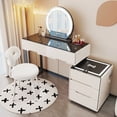 thumbnail image 4 of Chest Nightstand Dressers Mobile Drawers Cabinets Shelf Sideboards Dressers Wood Desk Meubles De Chambre Furniture Bedroom My Lux Decor Round, 4 of 6