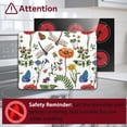 thumbnail image 3 of Dragonfly Butterfly Botanical Stove Top Cover for Electric, Glass Ceramic Stove Cover, Heat Resistant Flat Stovetop Protector, Dish Drying Mats for Kitchen, 3 of 7