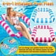 thumbnail image 2 of Hamaca flotante para piscina, paquete de 2 flotadores inflables para piscina, hamaca inflable para agua, inflables para piscina, 2 of 5