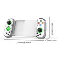 thumbnail image 5 of Para teléfono móvil Android iOS Controlador de juegos inalámbrico para PS4 Switch (Blanco), 5 of 5