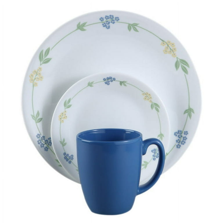 Corelle Livingware Secret Garden 16-Piece Dinnerware Set, Service