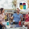 thumbnail image 5 of 4 Pack 12oz Slim Can Cooler Sleeves — 4mm Neoprene Insulated Can Covers, Non-Slip Grip, Stretch Fit for Standard Beer, Soda & Seltzer Cans, 5 of 6