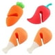 thumbnail image 4 of EeaseMX 4 piezas de soportes de silicona para tapas de ollas a prueba de derrames con tapones creativos para desbordamientos., 4 of 7