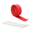 thumbnail image 1 of SHINYPASING 1Pack Exhaust Roll Fiber Tape for Car Motorcycle Red 0.06In * 1In * 0.2In, 1 of 8