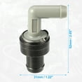 thumbnail image 5 of Unique Bargains PCV Valve Exhaust Valve Fittings for Toyota Camry 1991-2011 for Toyota 4Runner 1989-2003 No.1220462010, 5 of 7