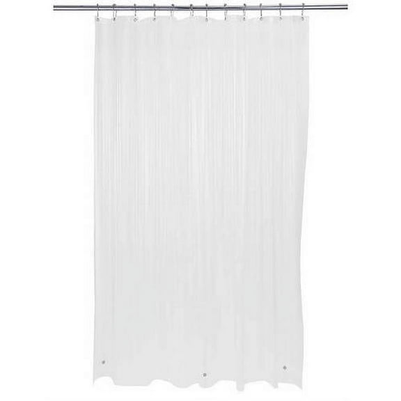 Bath Bliss PVC Shower Liner in Clear