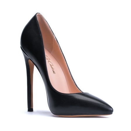 

Leona - Women s Classic & Sexy Pointed Toe Slip on Pumps with 5 Stiletto High Heels. Handmade to perfection. Size 11