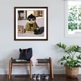 thumbnail image 3 of Art.com Retail Therapy Art Print by Lucia Heffernan, Brown Frame Wall Art, 38" x 38", 3 of 5