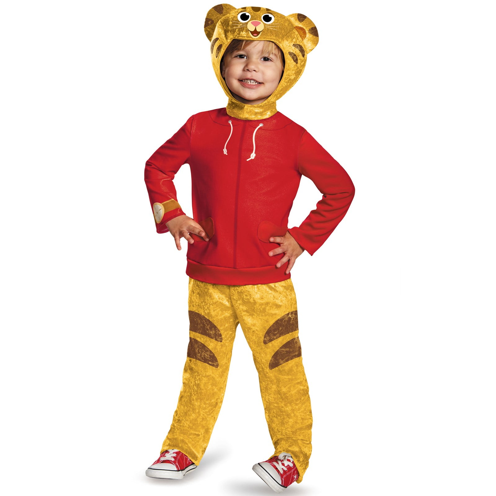 Daniel the Tiger Classic Toddler Costume - Walmart.com.