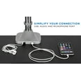 thumbnail image 4 of Mount-It! Triple Monitor Desk Mount w/ USB & Audio Ports | MI-2753, 4 of 4
