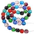 thumbnail image 3 of 40 Pcs Glow In The Dark Beads Firefly Glass Beads Small Glass Beads Tiny Beads For Crafts Jewelry Making, 3 of 8
