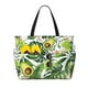 thumbnail image 1 of Disketp Watercolor Green Tropical Bolsa de Playa de Gran Capacidad, Bolso Impermeable y a Prueba de Arena para Mujer, Ideal para Playa, Piscina y Natación, 1 of 7