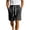 Mens Shorts Black, variant on Big & Tall 7" Mens Shorts Elastic Waist with Pockets Summer Casual Beach Short Pants Fathers Gifts S-5XL