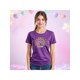 thumbnail image 1 of Playera Blusa De Mamá Estilo Arcoiris – Amor, Arcoíris y Corazones en Cada Suspiro Color Morado Talla Extra Grande Marca Emil SaEs, 1 of 4