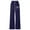 A-Navy, variant on LRen Girl's Bowknot Baggy Sweatpants Lightweight Straight Leg Athletic Pants with Pockets,160,A-Wine