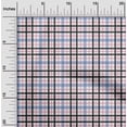 thumbnail image 1 of oneOone Cotton Silk Fabric Madras Check Decor Fabric Printed BTY 42 Inch Wide, 1 of 4