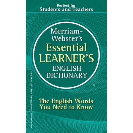 Merriam-Webster's Essential Learner's English Dictionary, (Paperback)