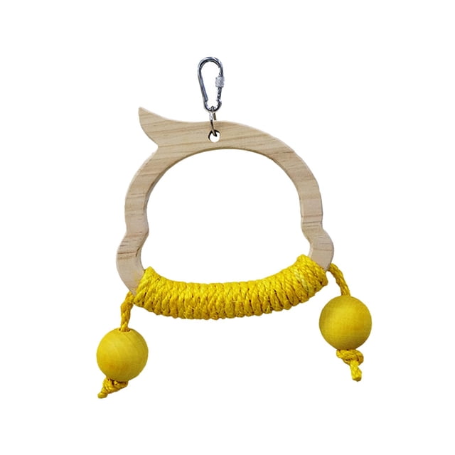 Percha para loros, hamaca de juguete para escalar, fomenta el ejercicio de los pies, jaula para pájaros, oscilante, columpio para pájaros,